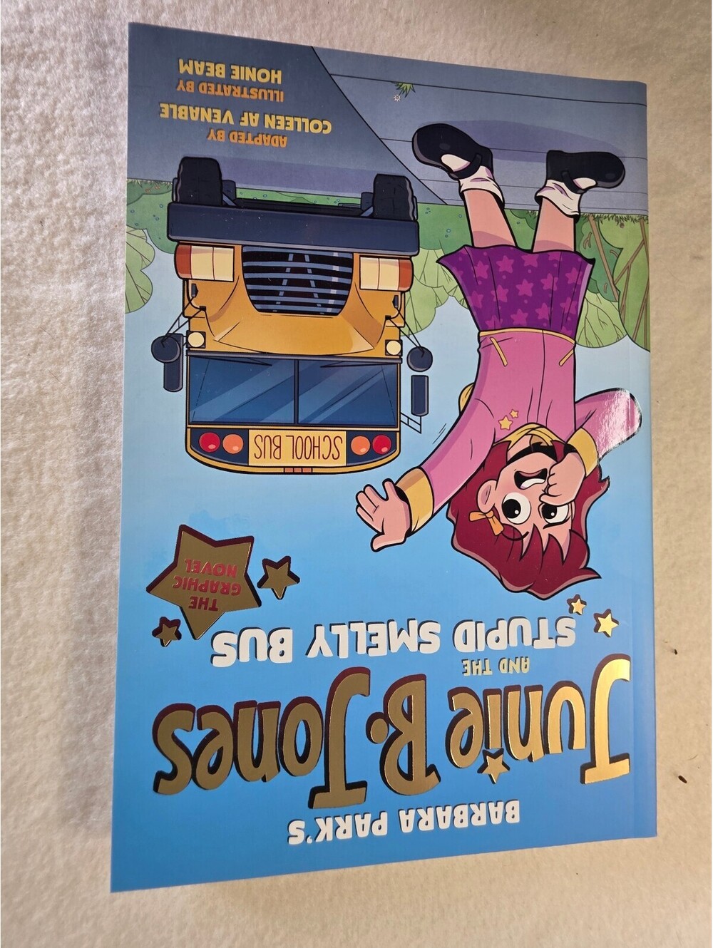 Junie B. Jones and the Stupid Smelly Bus Graphic Novel Barbara Park New